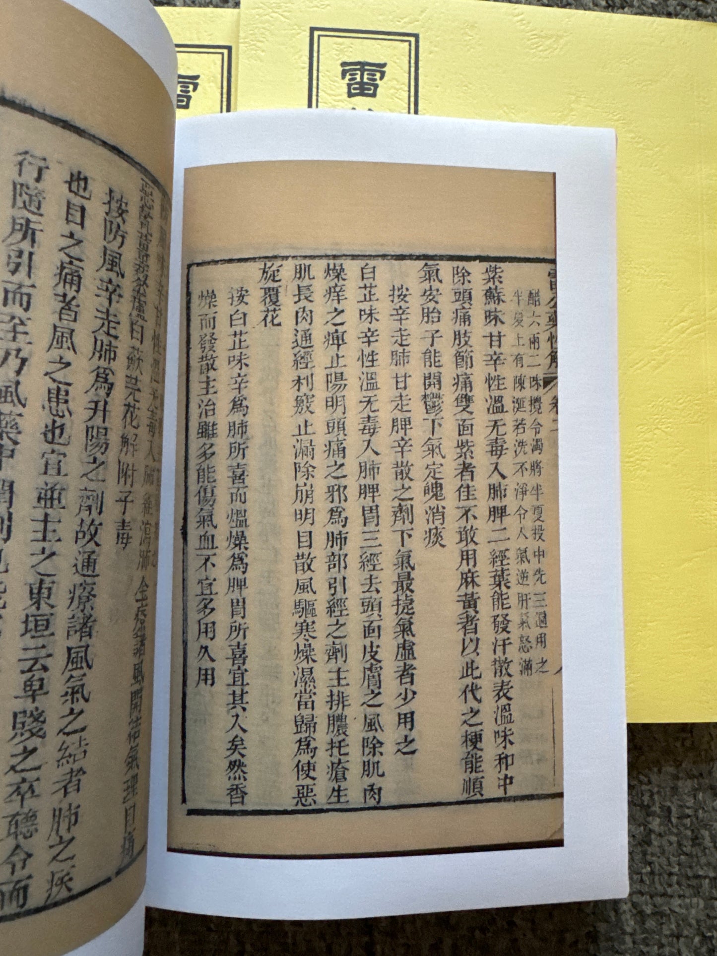 雷公藥性賦